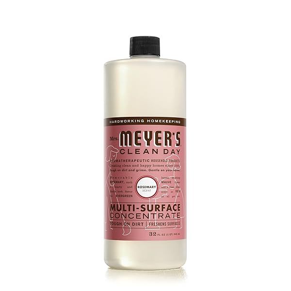 Mrs. Meyer's Clean Day Multi-Surface Cleaner Concentrate - Rosemary, 32 fl. oz for Floors, Tile & Counters