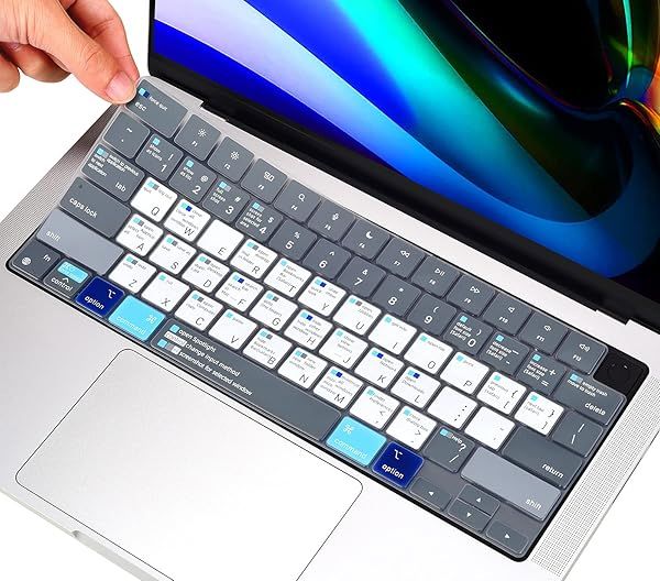 Ultimate MacBook Pro 14 & Air 15 Keyboard Cover Shortcuts for M1/M2/M3 Models - Protect Your Device!