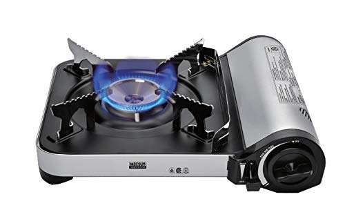 Maxsun Portable Gas Stove MS-7: 11,500 BTU High Power Camp Stove with Carrying Case