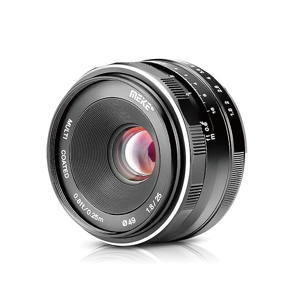 Meike 25mm F1.8 Wide Angle Lens for Sony E Mount: Perfect Manual Focus for A6000, A6400 & More