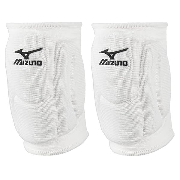 Buy Mizuno Elite 9 SL2 Volleyball Kneepad - White, Medium | Top Performance & Comfort