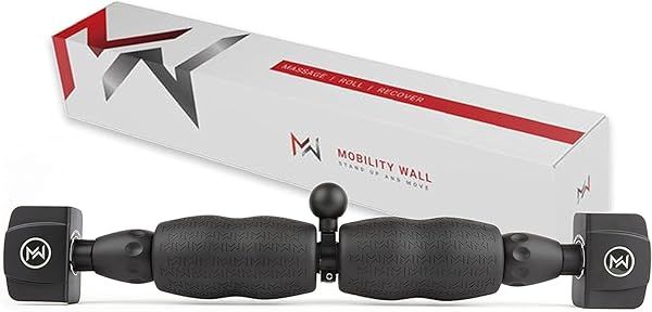 Mobility Wall: Door-Mounted Foam Roller for Muscle Recovery & Soft Tissue Massage with Trigger Point Attachments