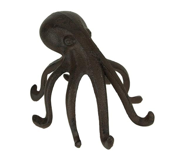 Shop Moby Dick Brown Cast Iron Octopus Cell Phone Stand - Unique & Durable Design