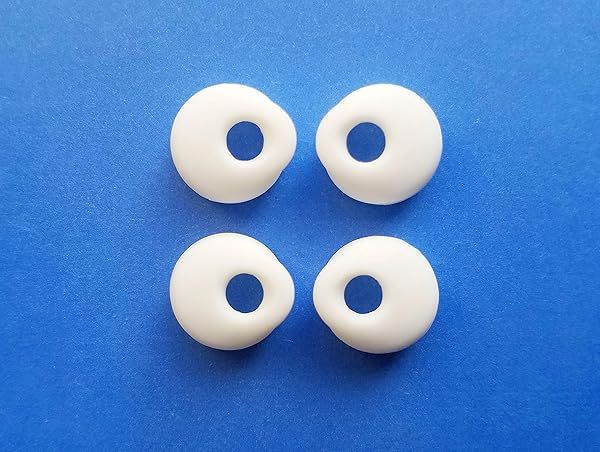 Buy NICKSTON 4W White Ear Gels for Motorola Headsets H12, H15, Hk100 & More - Perfect Fit & Comfort!