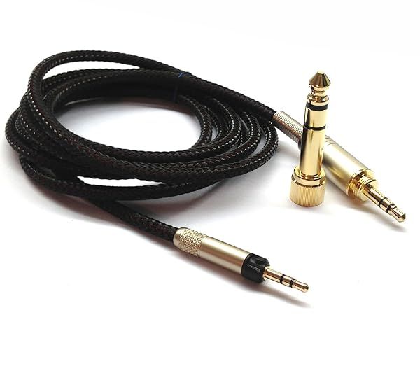 Upgrade Your Sennheiser Headphones: NewFantasia 1.5m Audio Cable for HD598, HD558, HD518, HD599 & More