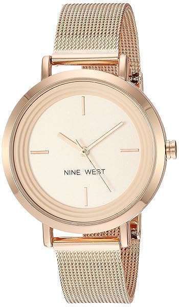 Shop Nine West Women's Mesh Bracelet Watch - Stylish & Affordable Timepiece