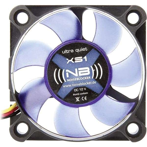 Noiseblocker BlackSilent Fan XS1-50mm: Ultimate Quiet Cooling Solution for Your PC