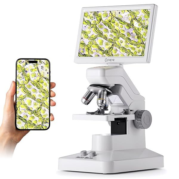 ODM301 Pro Microscope 1200X Digital for Kids and Adults with 7 Inch Screen Wireless Educational Lab Scope for Classroom and School