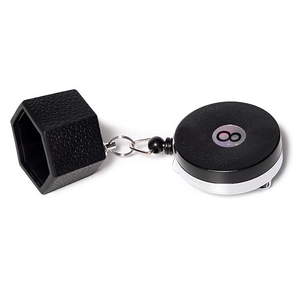 OKKO Retractable Hexagon Billiard Chalker with Belt Clip - Perfect Fit for Kamui Roku Chalk