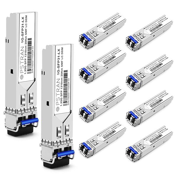 OPSTRAN 1000BASE-LX/LH SFP Transceiver for Cisco Meraki MA-SFP-1GB-LX10 - 1G 1310nm 20km DDM Duplex LC SMF (10 Pack)