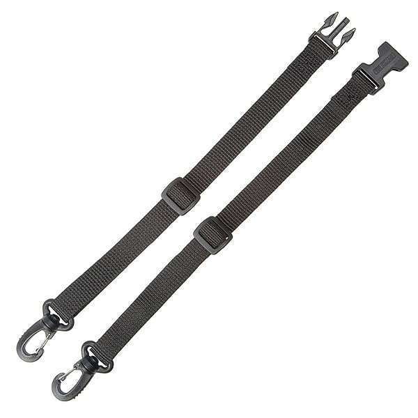 OP/TECH USA Swivel Hook Connector - Durable Black System Connectors for Versatile Use