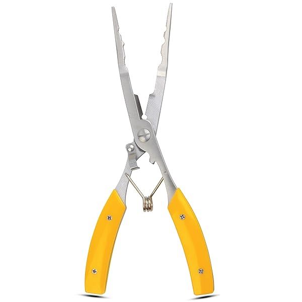OROOTL Fishing Pliers: Stainless Steel Hook Remover & Braid Cutter for Freshwater & Saltwater Fishing