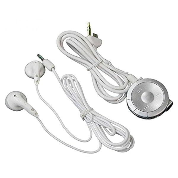 OSTENT Stereo Earphones with Remote for Sony PSP 1000 - Premium Sound & Control