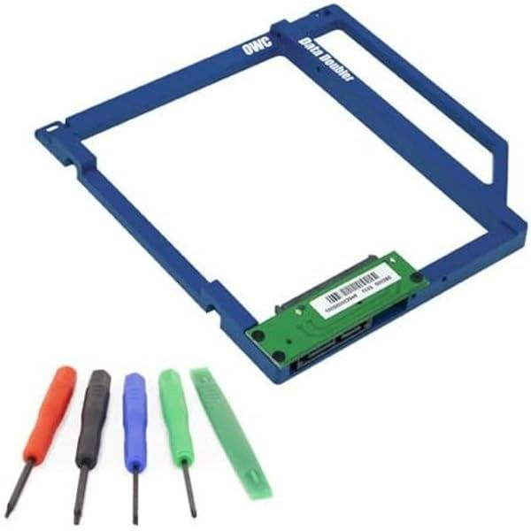 OWC Data Doubler: Upgrade Your Mac Laptop with Optical to SATA HD Converter Bracket (OWCDDAMBS0GB)