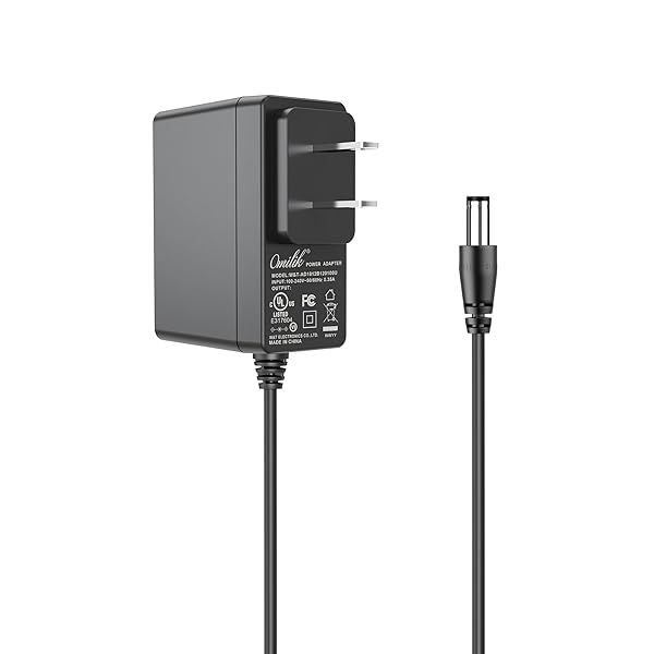 Omilik UL 9V Power Supply Adapter for TP-Link Tapo C100 C200 C210 C310 C320WS TC70 CCTV Smart Security Camera Replacement Charger