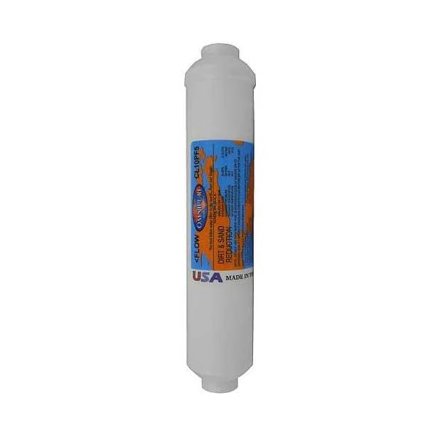 Omnipure CL10PF5-B Sediment Inline Water Filter: Clean Water Solution for Home & Office
