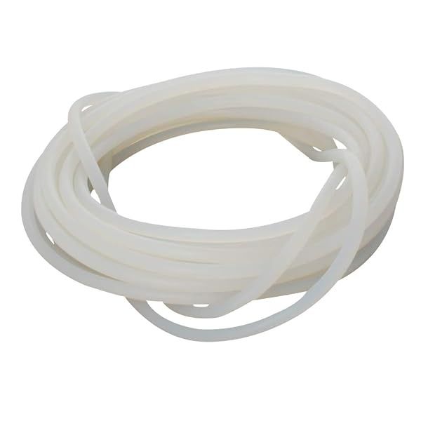 Othmro 0.16 Inch Soft Silicone Bending Insert Tube for Rigid Tubing 3.28 ft Acrylic Repairs Accessory Bending Cord White 5 Pieces