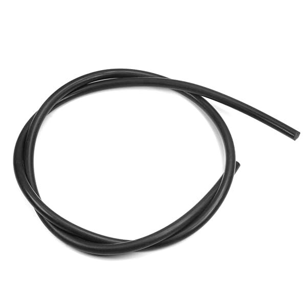 Othmro 0.31 Inch Soft Silicone Bending Insert Tube for Rigid Tubing 3.28 ft Black Accessory for Acrylic Rigid Tubing Repairs
