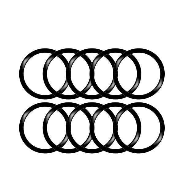 OTHRMO 10pcs Nitrile Rubber O-Rings - 52mm OD, 42mm ID, 5mm Width | Durable Metric Sealing Gaskets