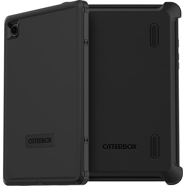 OtterBox Defender Series Screenless Case for Samsung Galaxy Tab A8 Black Rugged Durable Multi Layer Protection