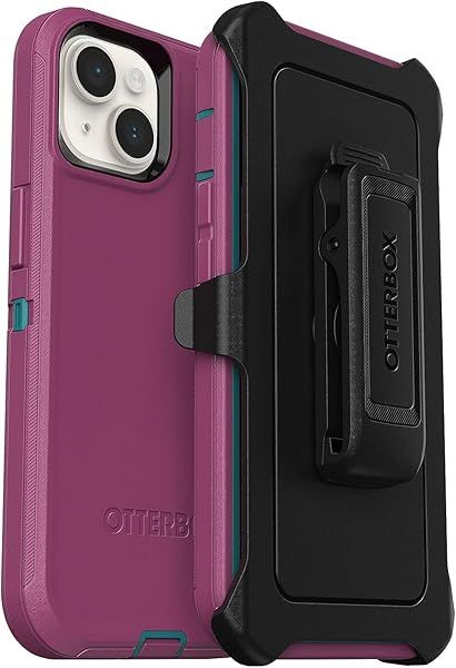 OtterBox Defender Screenless Series Case for iPhone 14 and 13 Canyon Sun Non-Retail Packaging