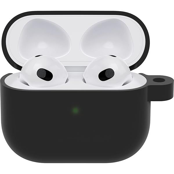 OtterBox Soft Touch Case for Apple AirPods 3rd Gen Black Taffy Durable Protection