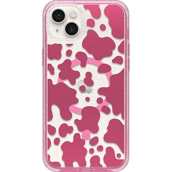 OtterBox iPhone 14 Plus Symmetry Series Case DISCO COWGIRL Pink Ultra Sleek MagSafe Compatible with Raised Edges for Camera and Screen Protection