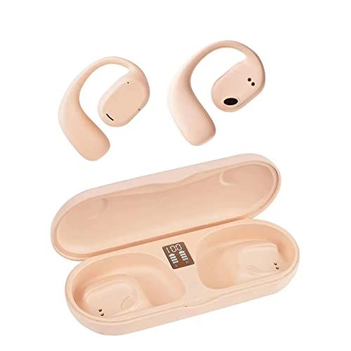 Wireless Bluetooth Bone Conduction Headphones with Ear Hooks for Sports and Workouts Over Ear Open Ear Earbuds