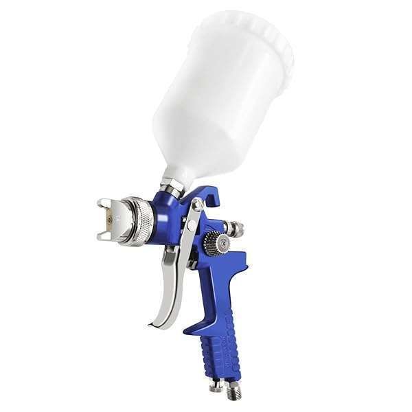 Buy PNTGREEN HVLP Spray Gun - 600CC Gravity Feed, 1.4mm Nozzle for Professional Car Painting