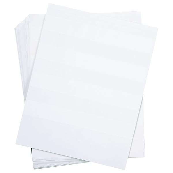 Buy Panduit S100X150YAJ Self-Laminated Labels - Clear/White, 2,500-Pack for Laser & Inkjet Printing