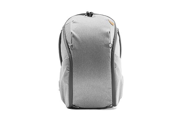 Peak Design Everyday Backpack Zip 20L: Stylish Carry-On with Laptop Sleeve in Ash - Perfect for Travel!
