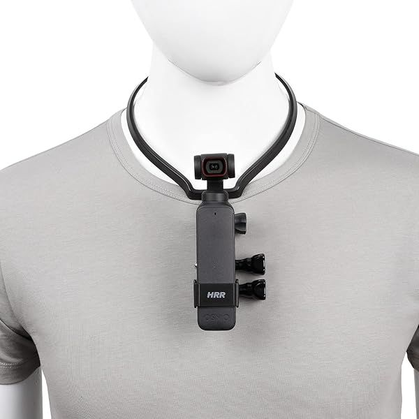 PellKing Neck Mount Holder for DJI Pocket 2 & Osmo Pocket 1 - POV Chest Accessory for First-View Shooting