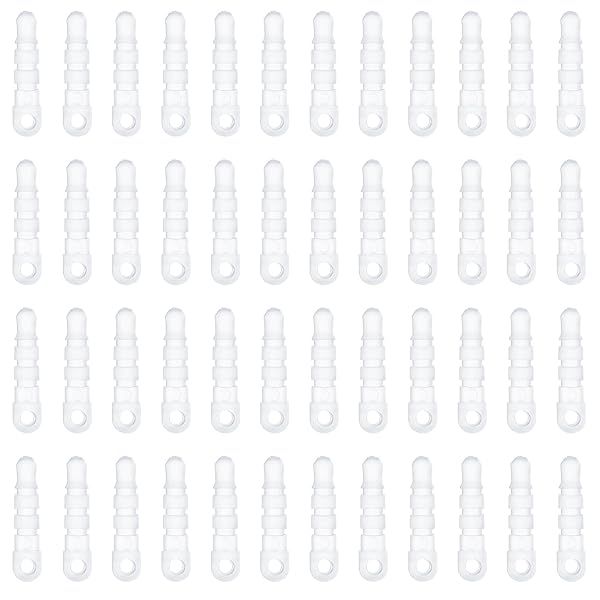 100 Pcs Cell Phone Dust Plug Charms - Transparent 3.5mm Headphone Covers & Protectors