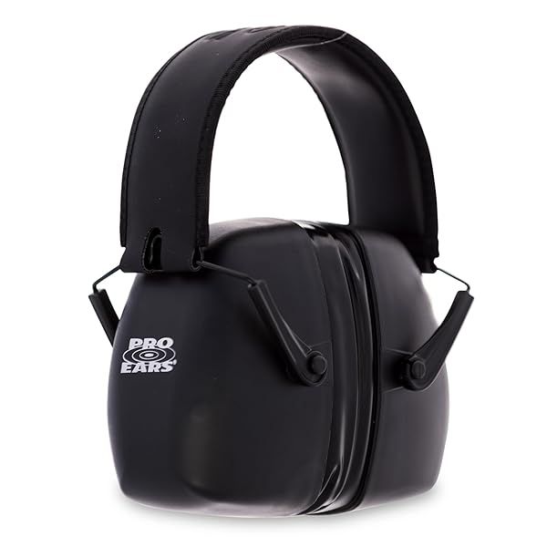 Pro Ears Ultra Gel 29 Noise Reduction Ear Muffs - Lightweight Hearing Protection with Aviator Gel Seals, 29 NRR, Made in USA