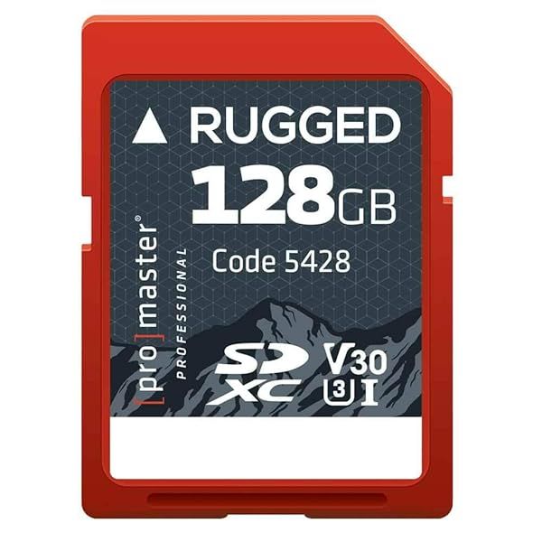 ProMaster SDXC 128GB Rugged Memory Card UHS-I, (Model 5428)