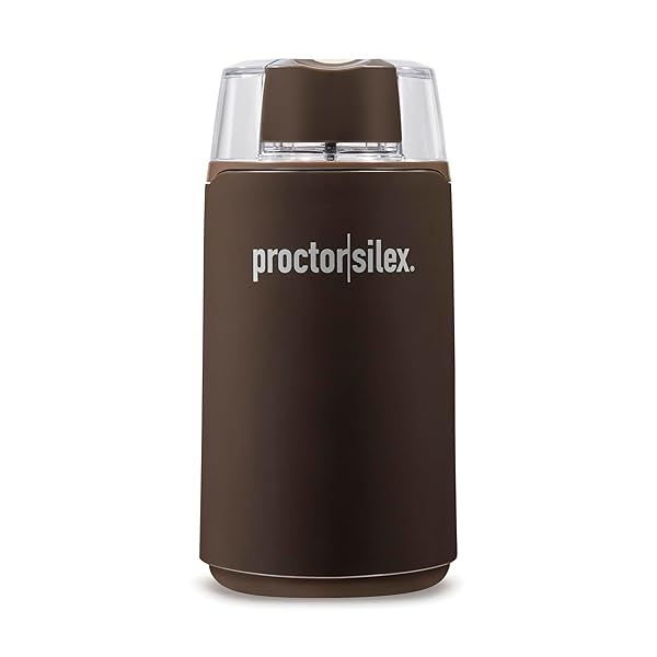 Proctor Silex Electric Coffee Grinder: Stainless Steel, 12 Cups, Perfect for Beans & Spices