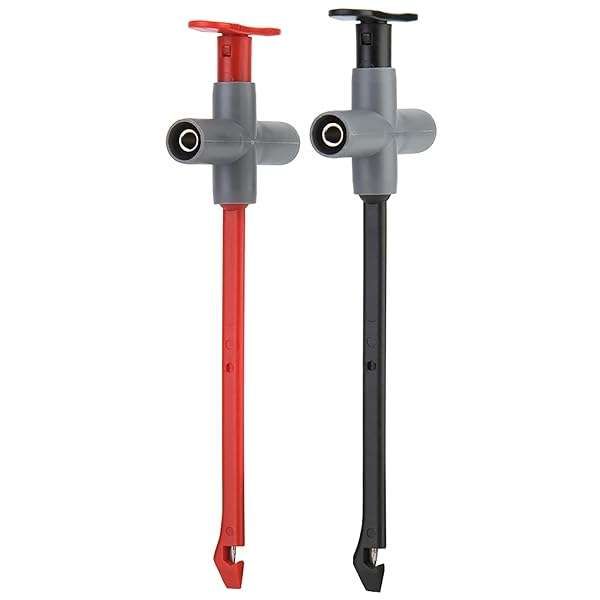 2PCS Puncture Probe Wire Piercing Test Clip - Automotive Test Cable Kit for Car Repair & Multimeter Testing