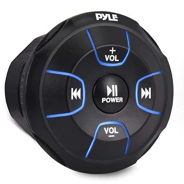 Buy Pyle 300W Bluetooth Audio Controller - Waterproof Marine Remote for Car, Truck & Boat | PLMRBT18