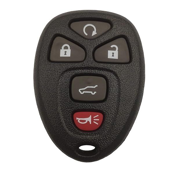 QIXIUBIA Keyless Entry Remote Car Key Shell for 2007-2014 Suburban, Tahoe, Traverse & More
