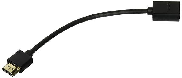 QVS HDXT-0.5F Shielded HDMI Video/Audio/Network Extension Cable - 0.5m, Black