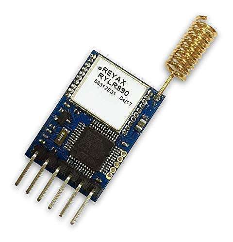 REYAX RYLR896 Lora Module SX1276: 868MHz & 915MHz Antenna for FCC & NCC Compliance