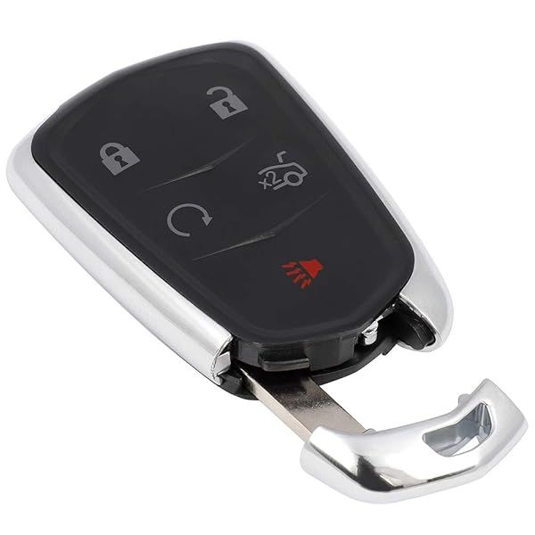 ROADFAR Key Fob for Cadillac ATS & CTS (2014-2018) - Fits HYQ2AB, 13589986, 13510254 - 315 MHz Replacement