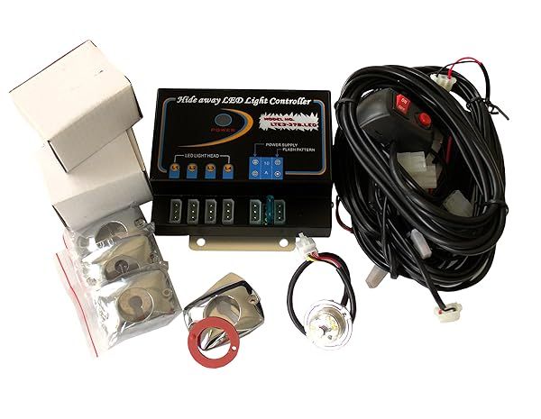 Race Sport RS-RTE3-307B(W) LED Strobe Light Kit: Bright, Durable & Easy to Install