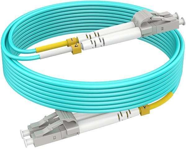 30m(100ft) OM4 LC LC Fiber Patch Cables MMF Multimode, Options 0.2m~153m, LC to LC Fiber Optic Cable Duplex, 50/125?m 40G/100G LSZH ??????????????????????