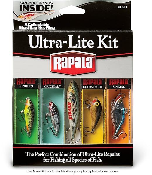 Top 5 Benefits of the Rapala Ultra Lite Lure Kit for Fishing Enthusiasts