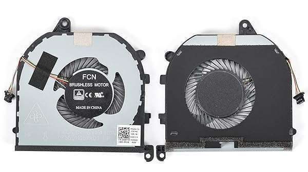 Replacement CPU & GPU Cooling Fan for Dell XPS 15 9570/7590, Precision 5530/5540 - P/N: 008YY9, TK9J1