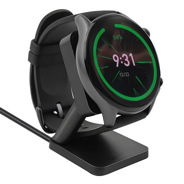 Replacement Charger Stand for Amazfit GTR 4, GTR 3, GTR 3 Pro & GTS 3 - USB Charging Dock for Smart Watches