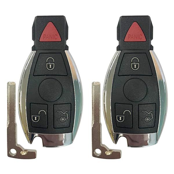 Buy AUTOKEYMAX Replacement Key Fob for Mercedes-Benz IYZ3312 - Keyless Entry Remote Control