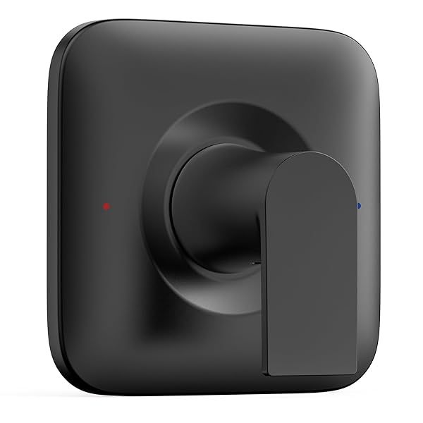 Moen T2471BL Genta LX Posi-Temp Valve Trim Kit Replacement Matte Black Shower Handle