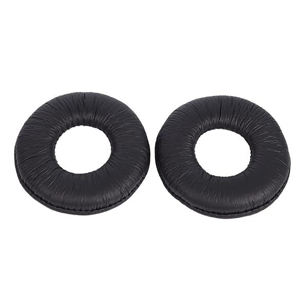 Replacement Ear Pads for MDR-ZX110 V150 V250 V300 - 2Pcs Soft PU Leather Foam Earpads
